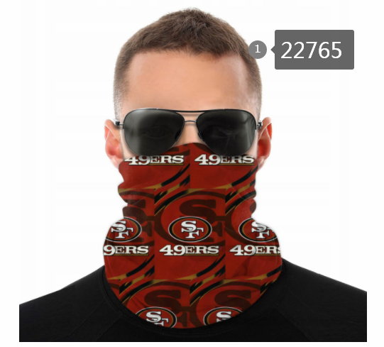 2021 NFL San Francisco 49ers 160 Dust mask with filter